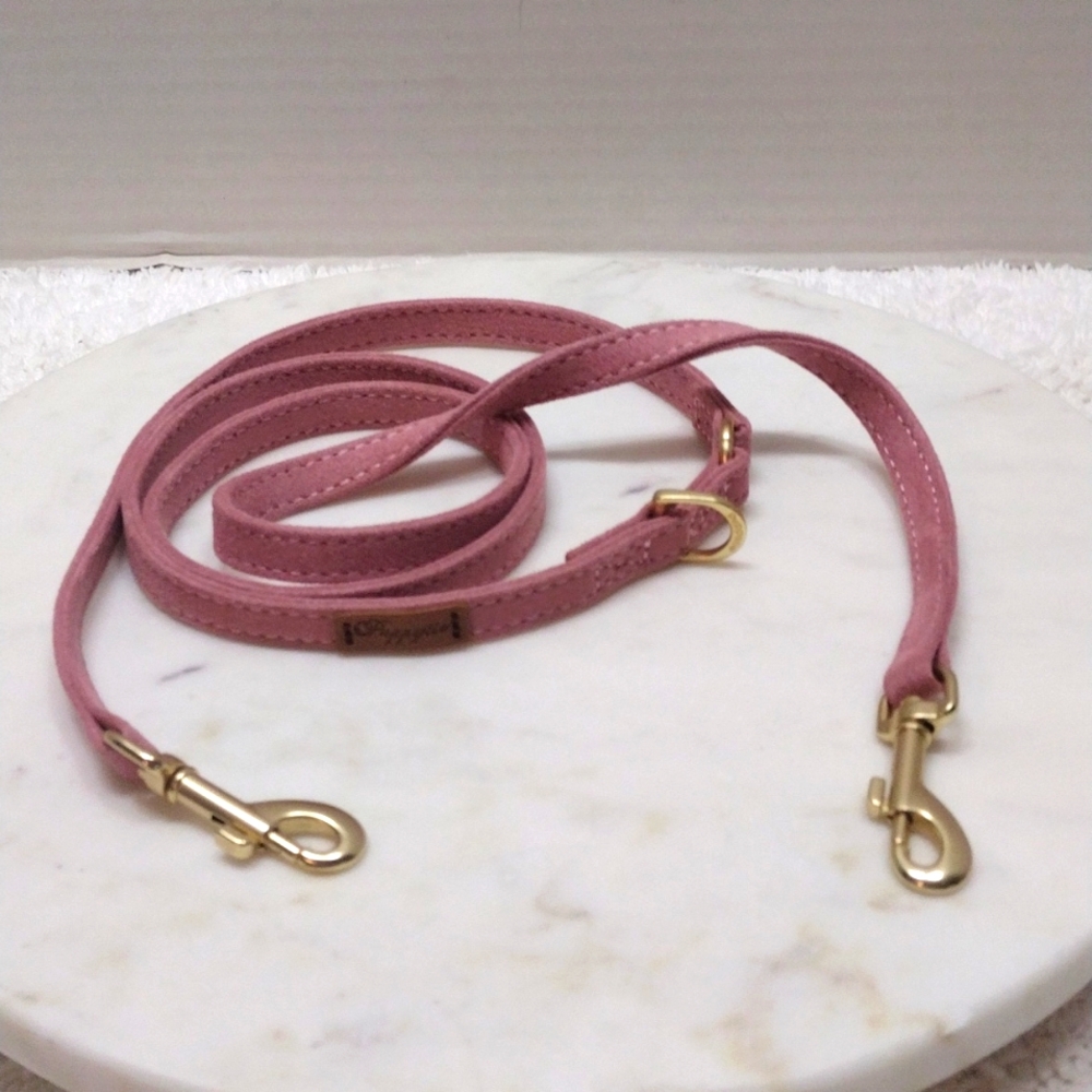 Puppytie Pink Leather Strap Only 55 1/2" Long x 7/16" Wide #135-40
